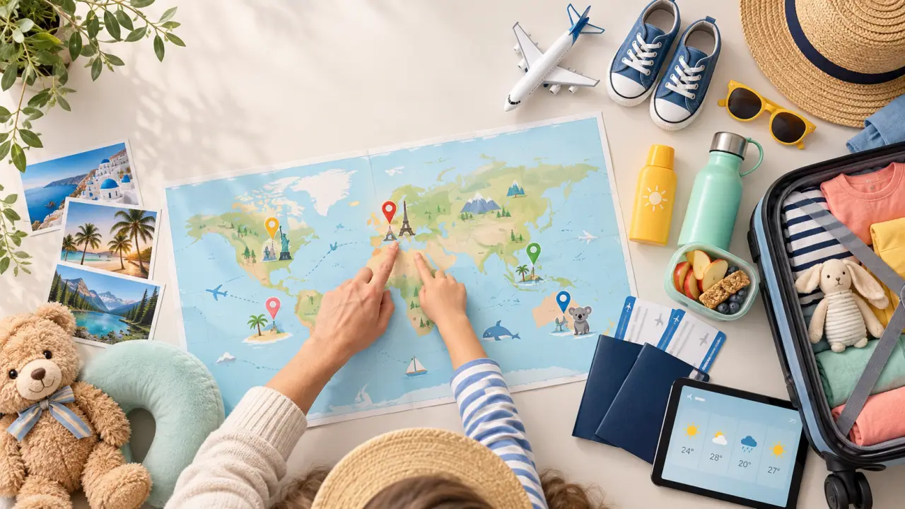 Voyage en famille : choisir la bonne destination sans sacrifier le confort des enfants