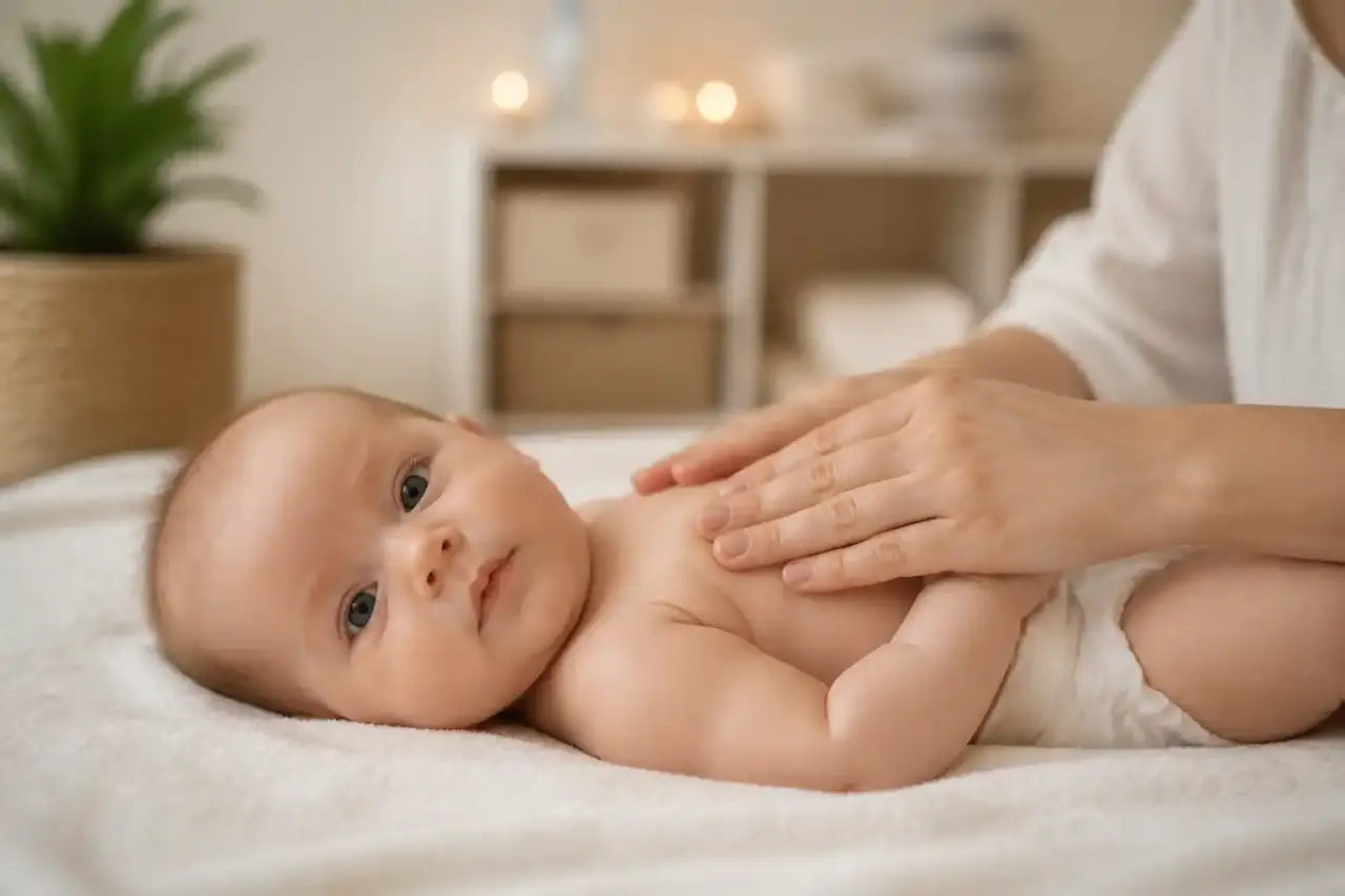 Famille heureuse partageant un moment de douceur sur un tapis confortable, dans une ambiance chaleureuse et lumineuse