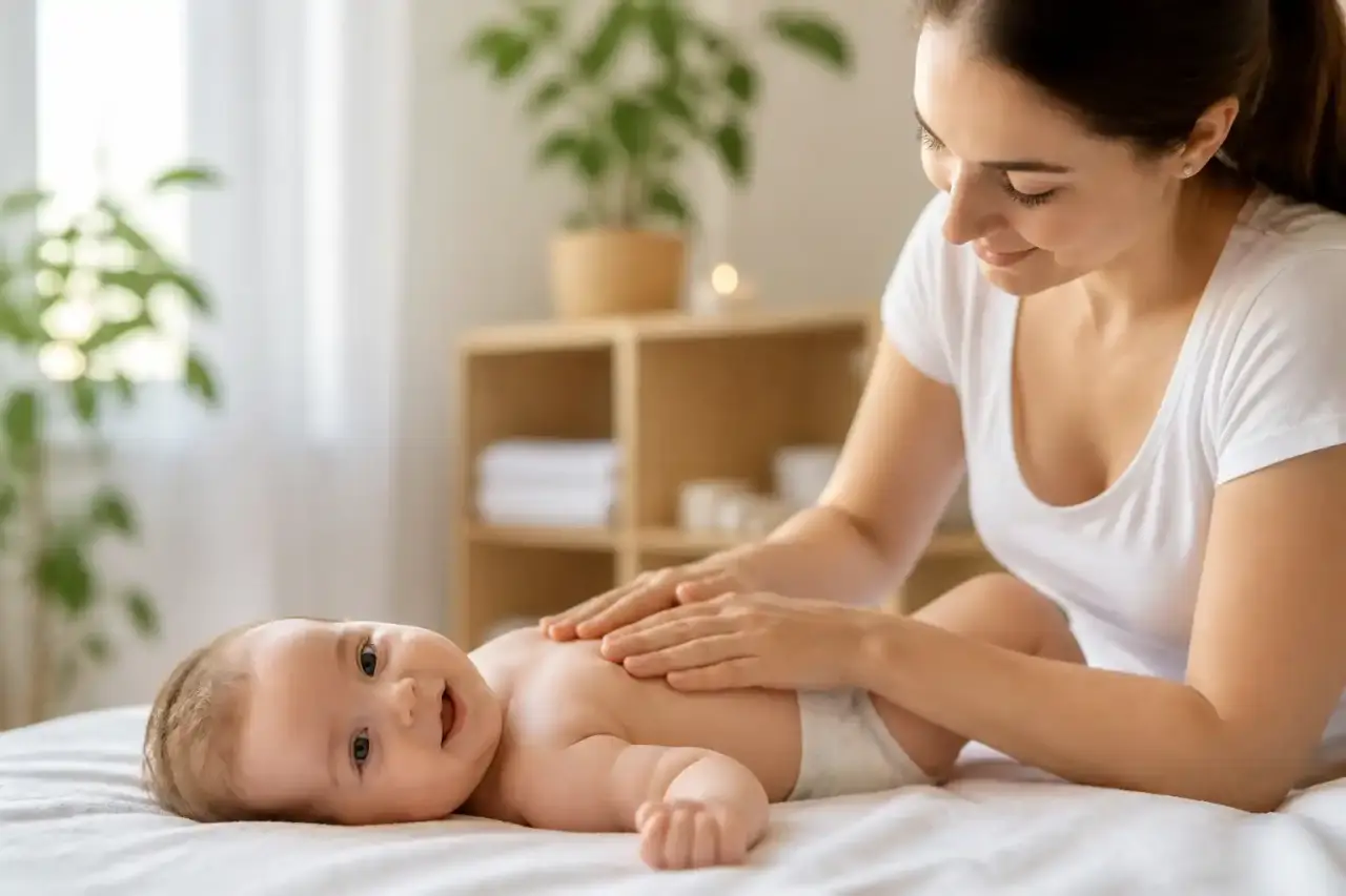 Famille heureuse sur un tapis de salon douillet, ambiance chaleureuse et cocon