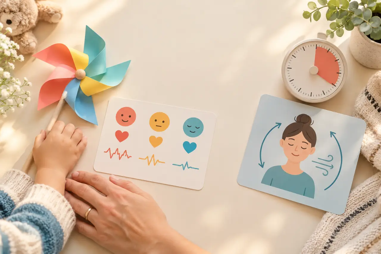 Enfant et cohérence cardiaque : pourquoi le rythme adulte n’est pas une règle