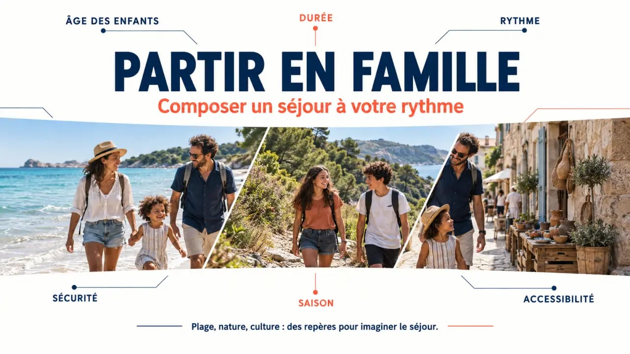 Destination pour voyage en famille : critères pour choisir entre plage, nature et culture