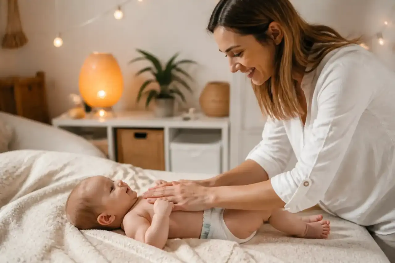 Famille heureuse dans un salon douillet, au cœur d'une ambiance apaisante