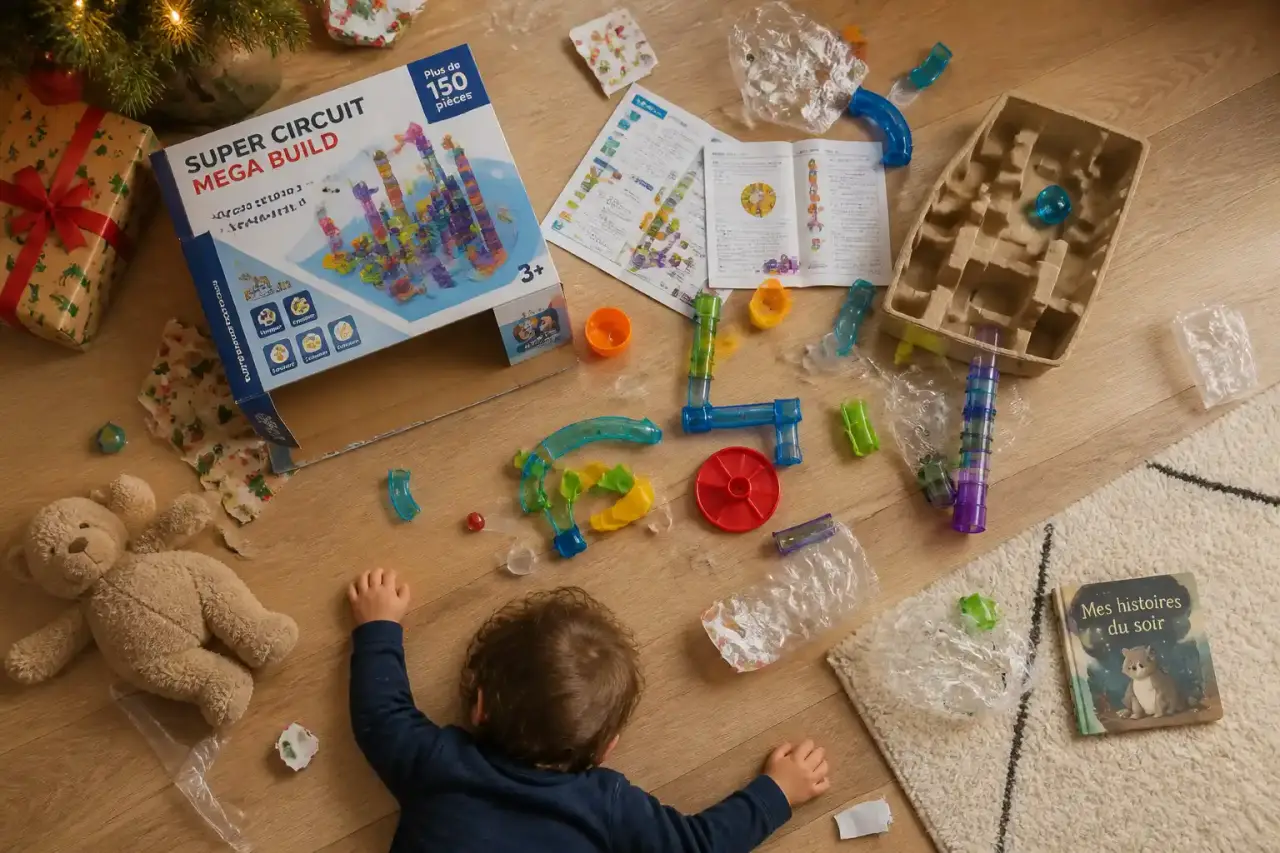 Cadeau de Noël pour un enfant de 3 ans : le jouet trop compliqué qui finit vite oublié