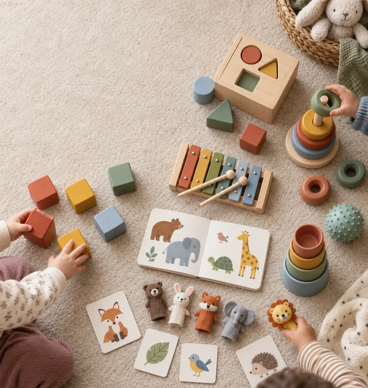 Jeu éducatif à 18 mois : quels choix pour la motricité, le langage et l’éveil ?