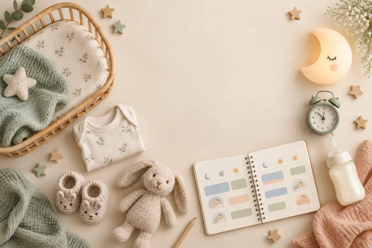 Le sommeil de bébé évolue par étapes : repères d’âge, siestes et réveils