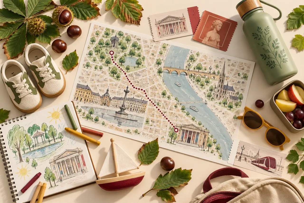 Sortie à Bordeaux en famille : du Jardin Public aux musées, sans épuiser les enfants